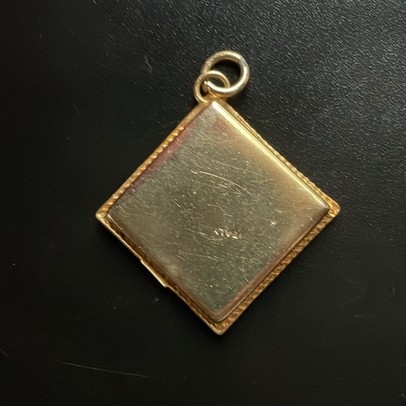 Vintage Italian Glass Mosaic Pendant - Picture 2 of 3